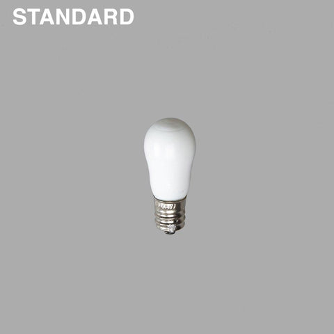 Small White Pear-Shaped Bulb