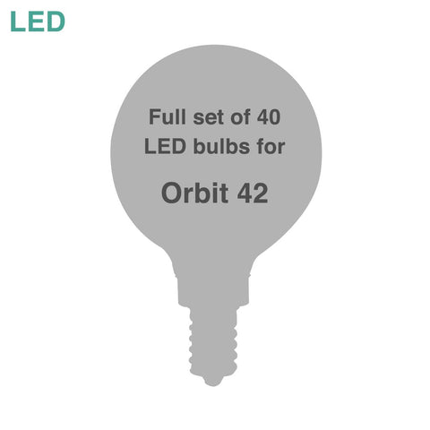 LED Bulb Set: Orbit 42