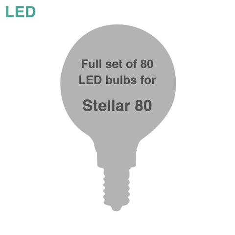 LED Bulb Set: Stellar 80